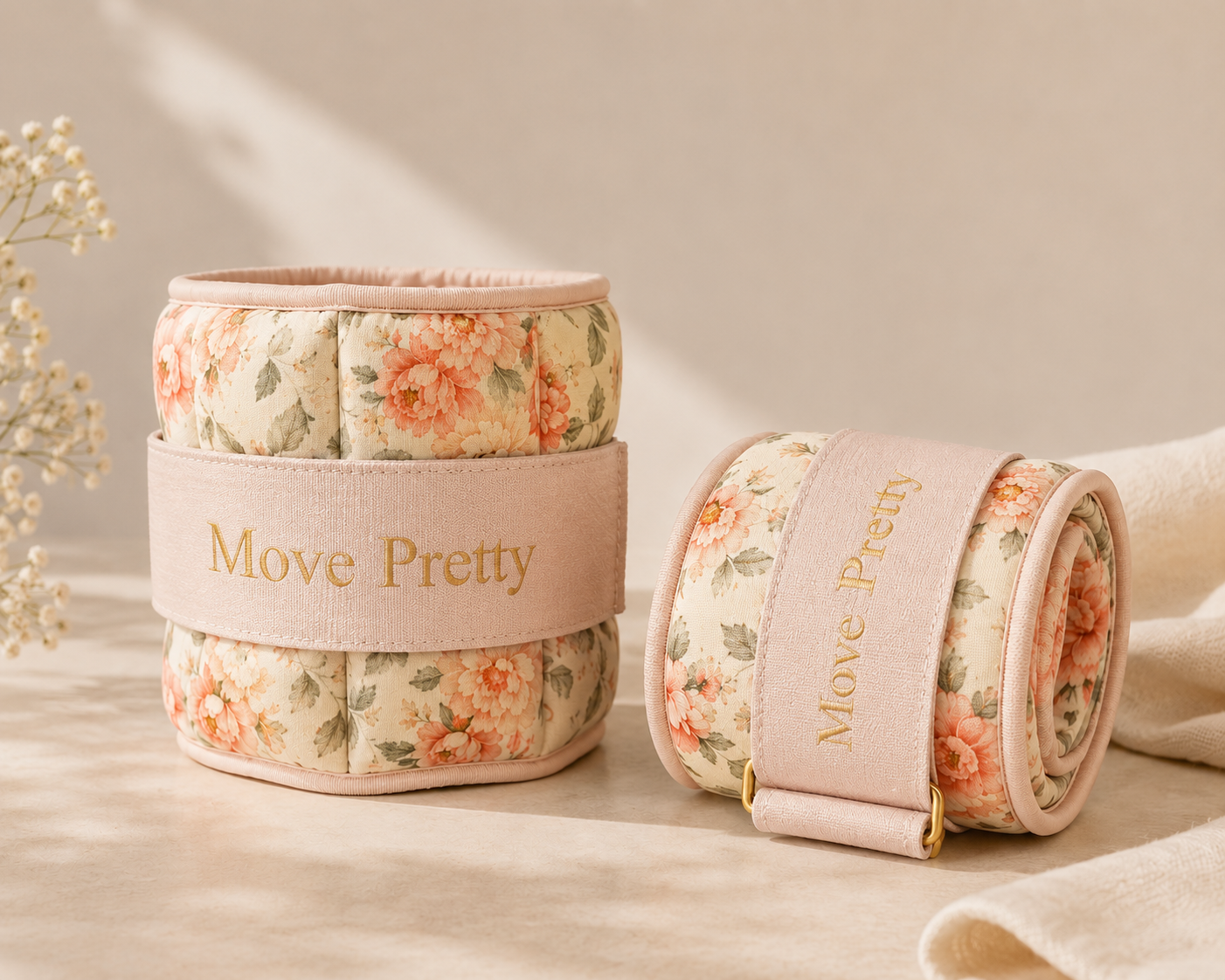 Celaine Floral Ankle Weights